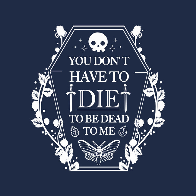 Dead To Me-Womens-Fitted-Tee-Vallina84
