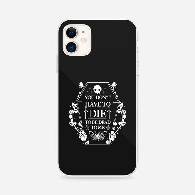 Dead To Me-iPhone-Snap-Phone Case-Vallina84