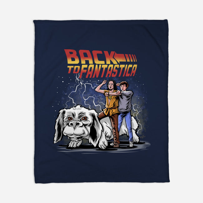 Back To Fantastica-None-Fleece-Blanket-zascanauta