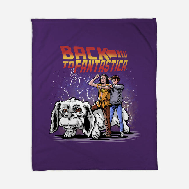 Back To Fantastica-None-Fleece-Blanket-zascanauta