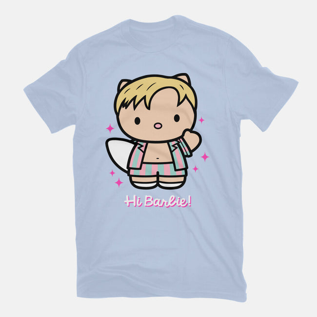 Waving Doll-Womens-Basic-Tee-Raffiti