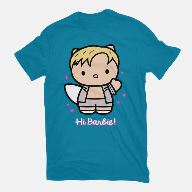 Waving Doll-Womens-Basic-Tee-Raffiti