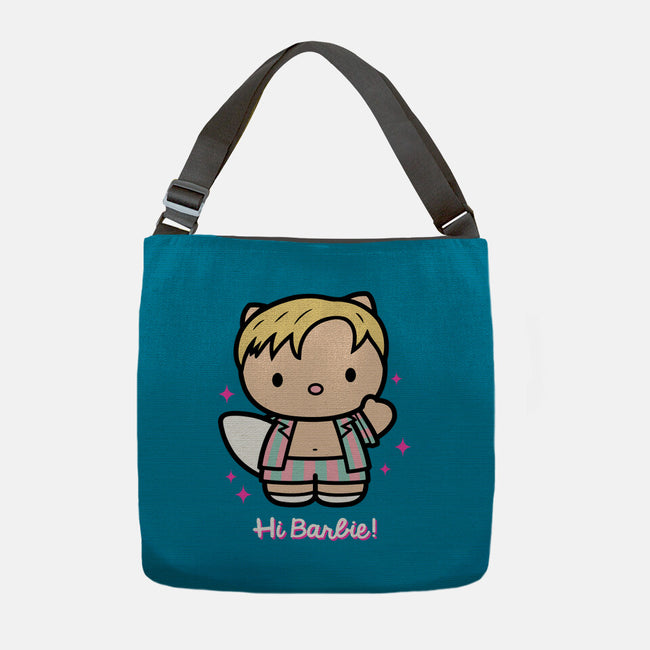 Waving Doll-None-Adjustable Tote-Bag-Raffiti