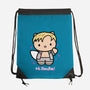 Waving Doll-None-Drawstring-Bag-Raffiti