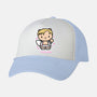 Waving Doll-Unisex-Trucker-Hat-Raffiti