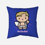Waving Doll-None-Removable Cover-Throw Pillow-Raffiti