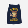 Coffee Before Questions-Cat-Basic-Pet Tank-koalastudio