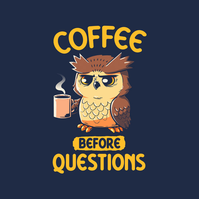 Coffee Before Questions-None-Stretched-Canvas-koalastudio