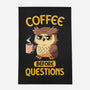 Coffee Before Questions-None-Indoor-Rug-koalastudio