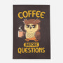 Coffee Before Questions-None-Indoor-Rug-koalastudio