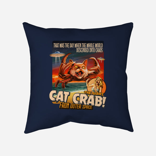 The Giant Cat Crab-None-Removable Cover w Insert-Throw Pillow-daobiwan