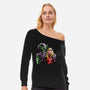 The Killing Goblin-Womens-Off Shoulder-Sweatshirt-zascanauta