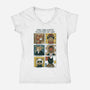 Masters Of Art-Womens-V-Neck-Tee-Thiago Correa