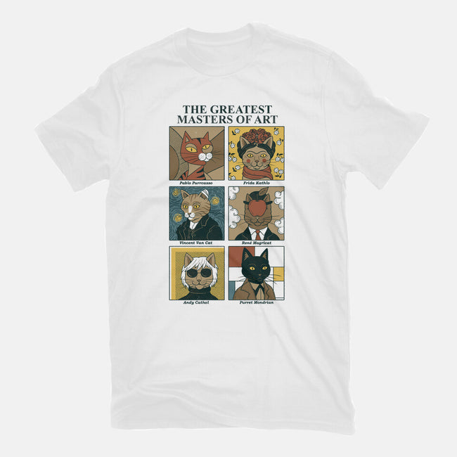 Masters Of Art-Unisex-Basic-Tee-Thiago Correa