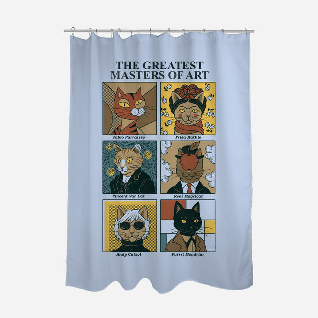 Masters Of Art-None-Polyester-Shower Curtain-Thiago Correa