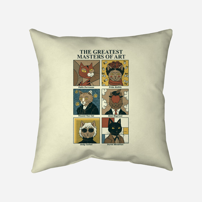 Masters Of Art-None-Non-Removable Cover w Insert-Throw Pillow-Thiago Correa