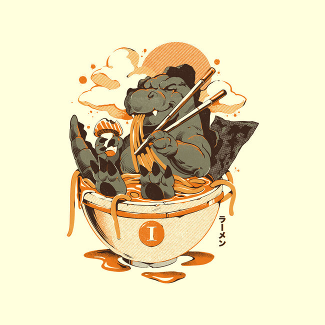 Monster's Ramen Bowl-None-Drawstring-Bag-ilustrata