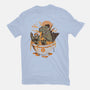 Monster's Ramen Bowl-Mens-Heavyweight-Tee-ilustrata