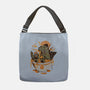 Monster's Ramen Bowl-None-Adjustable Tote-Bag-ilustrata