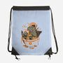 Monster's Ramen Bowl-None-Drawstring-Bag-ilustrata