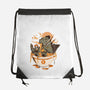 Monster's Ramen Bowl-None-Drawstring-Bag-ilustrata