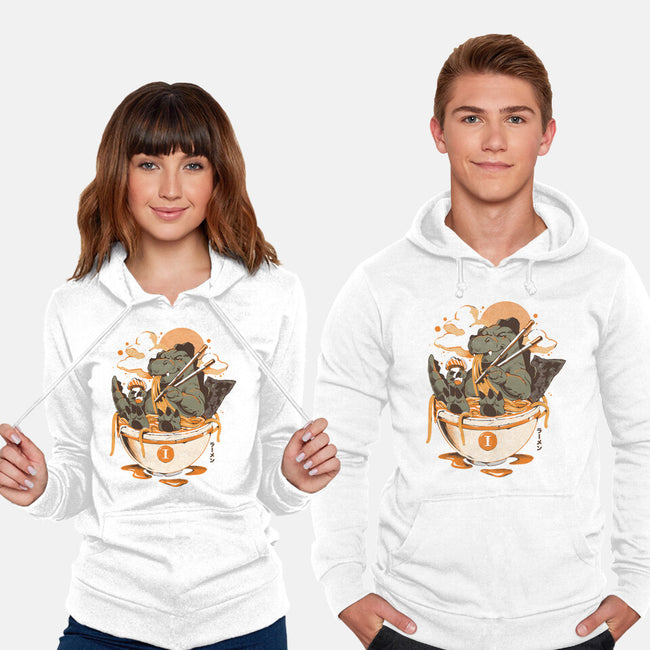 Monster's Ramen Bowl-Unisex-Pullover-Sweatshirt-ilustrata
