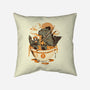 Monster's Ramen Bowl-None-Removable Cover w Insert-Throw Pillow-ilustrata