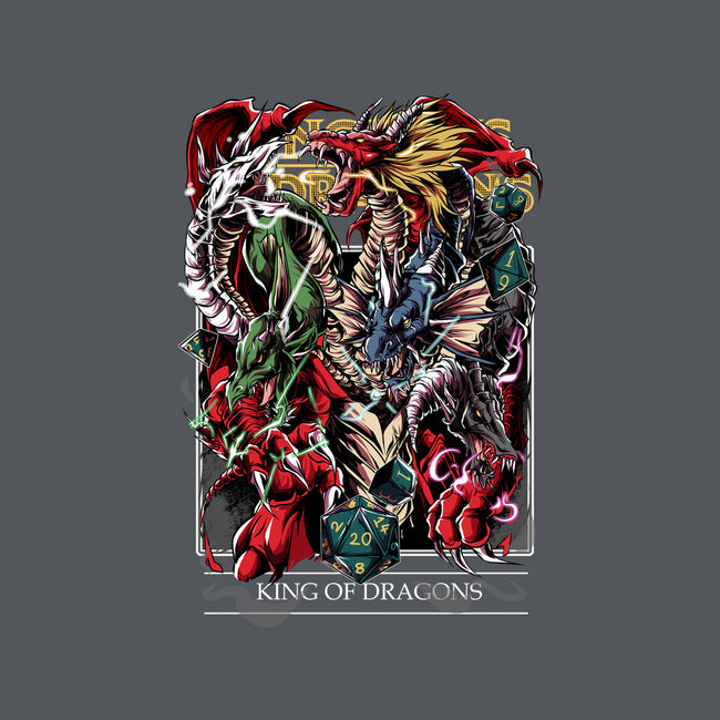 King Of Dragons-Unisex-Crew Neck-Sweatshirt-Guilherme magno de oliveira