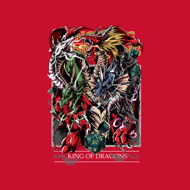 King Of Dragons-Womens-Fitted-Tee-Guilherme magno de oliveira