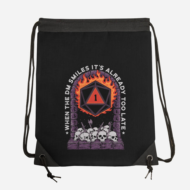It's Already Too Late-None-Drawstring-Bag-marsdkart