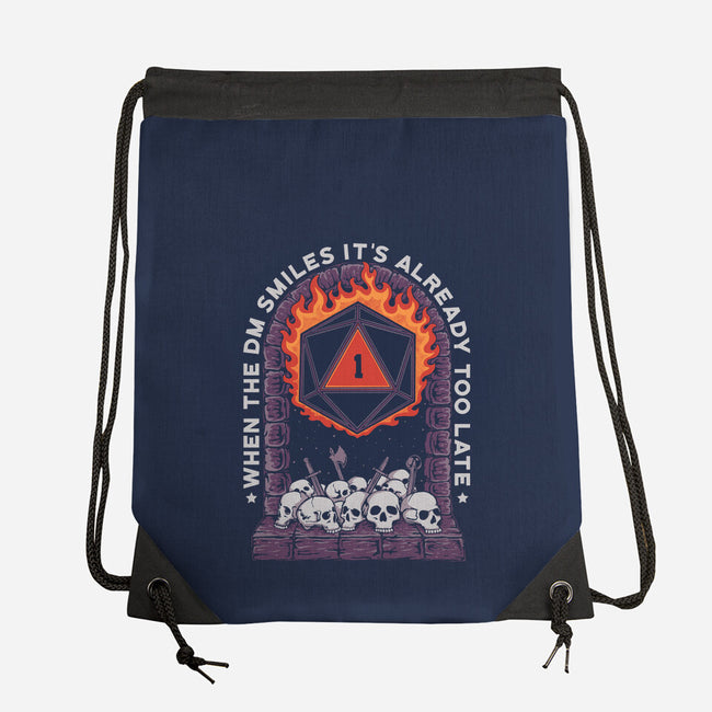 It's Already Too Late-None-Drawstring-Bag-marsdkart