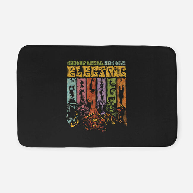 The Psychedelic Mayhem-None-Memory Foam-Bath Mat-kg07