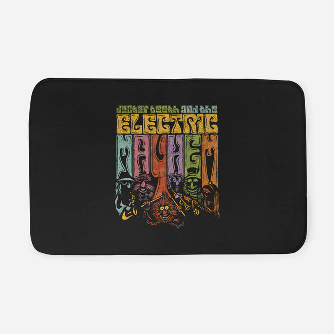 The Psychedelic Mayhem-None-Memory Foam-Bath Mat-kg07