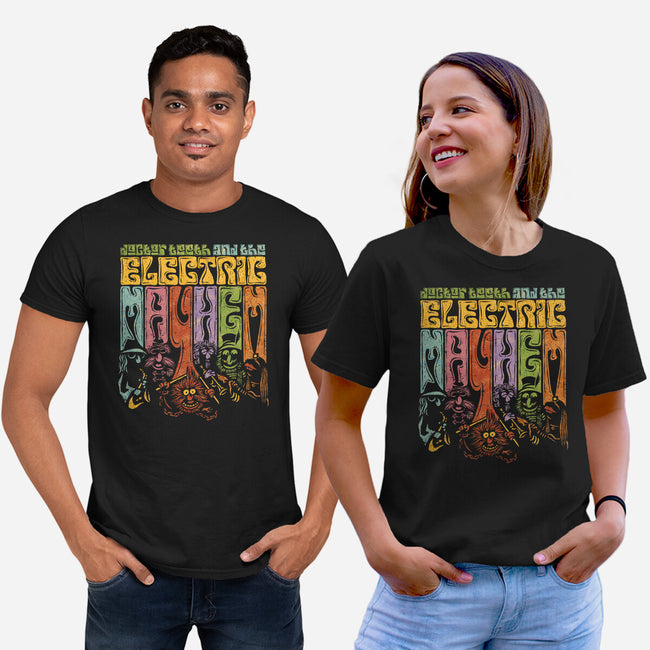 The Psychedelic Mayhem-Unisex-Basic-Tee-kg07