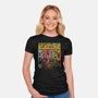 The Psychedelic Mayhem-Womens-Fitted-Tee-kg07