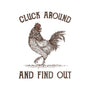 Cluck Around And Find Out-Womens-V-Neck-Tee-kg07