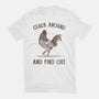 Cluck Around And Find Out-Mens-Premium-Tee-kg07