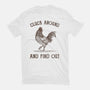 Cluck Around And Find Out-Mens-Heavyweight-Tee-kg07