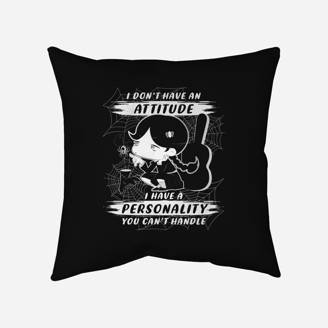 My Personality-None-Removable Cover w Insert-Throw Pillow-naomori