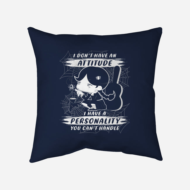 My Personality-None-Removable Cover-Throw Pillow-naomori