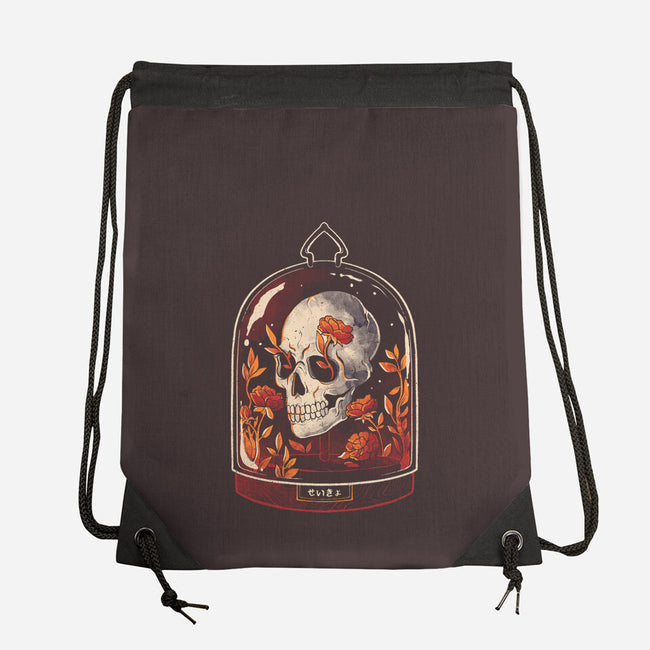 Skull Dome-None-Drawstring-Bag-eduely
