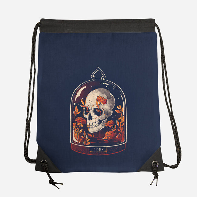 Skull Dome-None-Drawstring-Bag-eduely