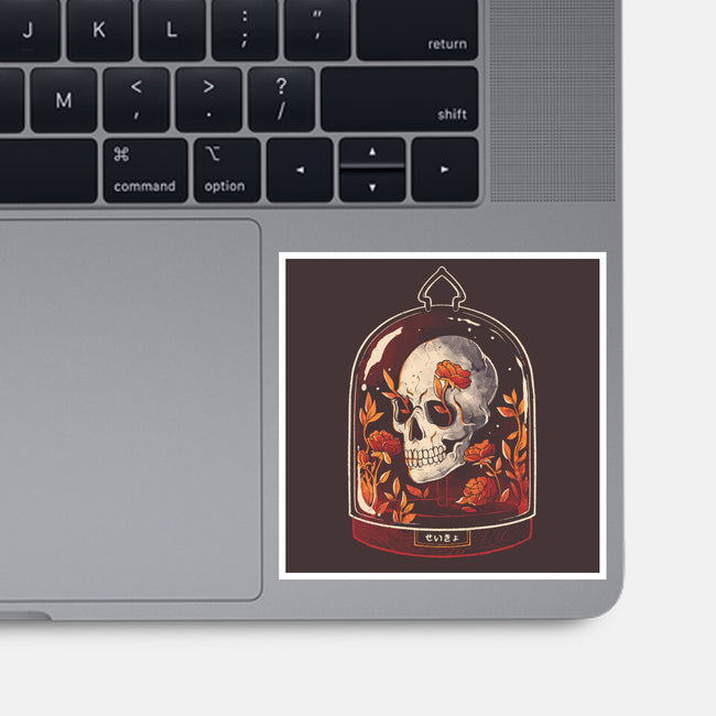 Skull Dome-None-Glossy-Sticker-eduely