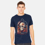 Skull Dome-Mens-Heavyweight-Tee-eduely
