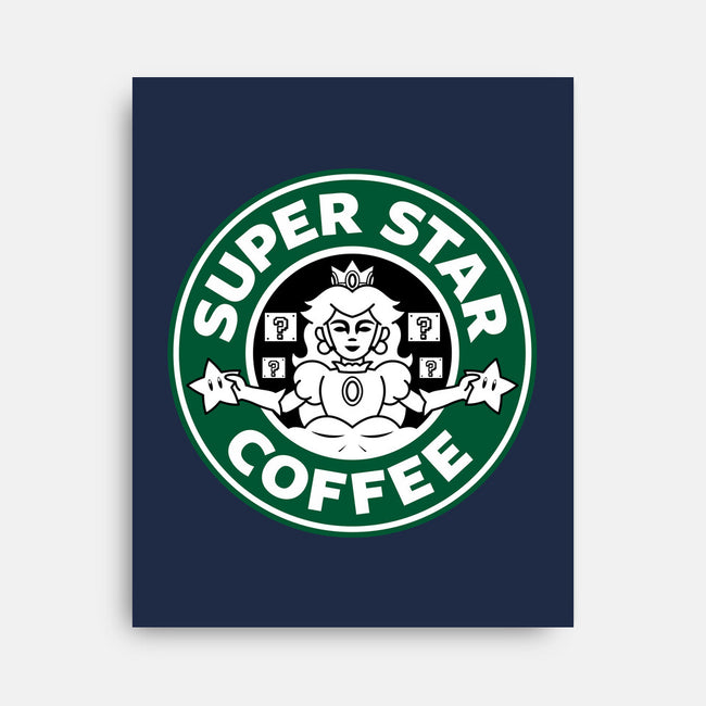 Super Star Coffee-None-Stretched-Canvas-Boggs Nicolas