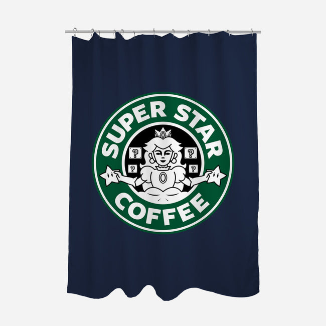 Super Star Coffee-None-Polyester-Shower Curtain-Boggs Nicolas