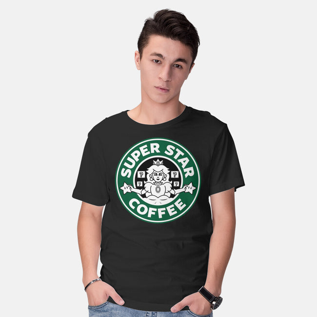 Super Star Coffee-Mens-Basic-Tee-Boggs Nicolas