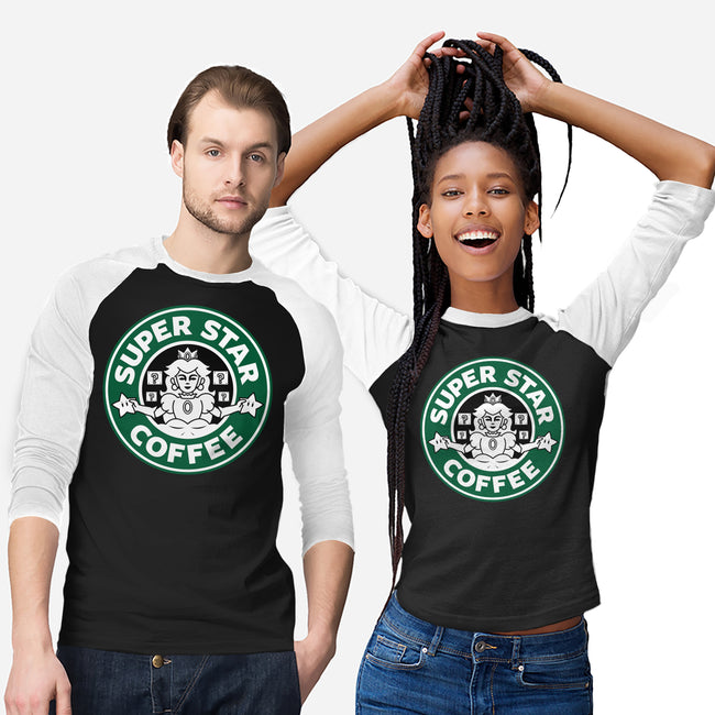 Super Star Coffee-Unisex-Baseball-Tee-Boggs Nicolas