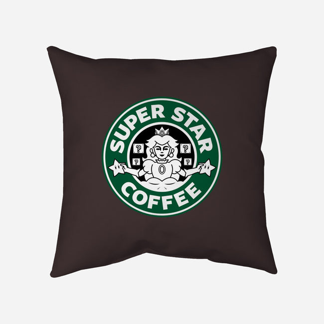 Super Star Coffee-None-Removable Cover w Insert-Throw Pillow-Boggs Nicolas