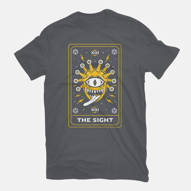 The Sight Tarot Card-Mens-Heavyweight-Tee-Logozaste